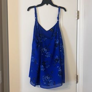 Torrid chiffon double layer swing cami size 3